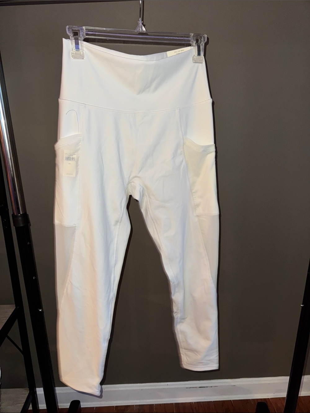 aerie White High-Waist Pocket Leggings